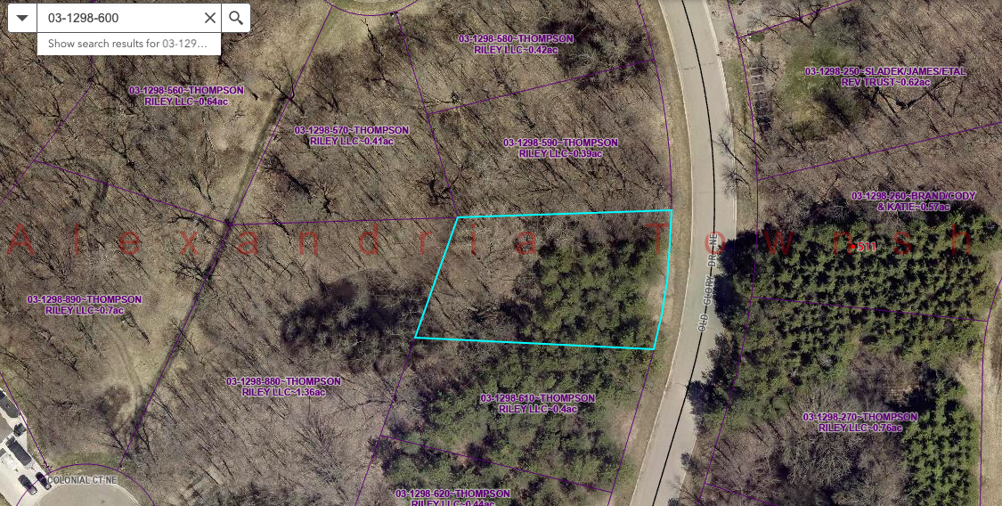 Property Photo:  Lot 15 Block 2 Old Glory Drive NE  MN 56308 