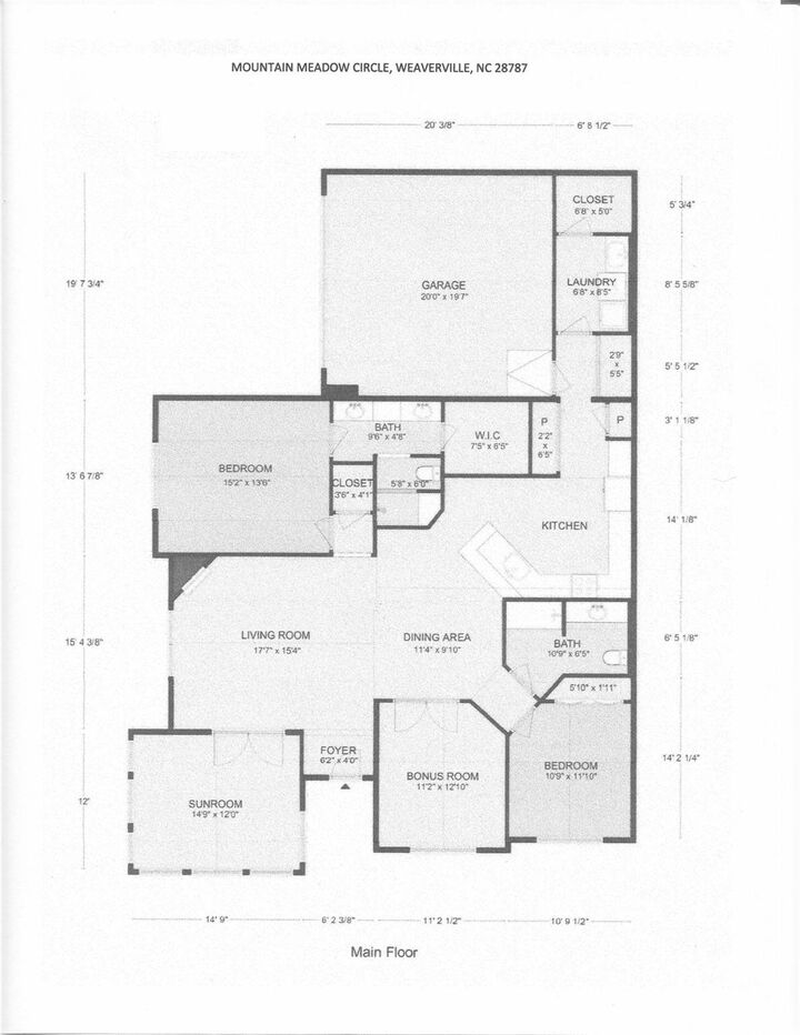 Property Photo: 1 Mountain Meadow Circle NC 28787