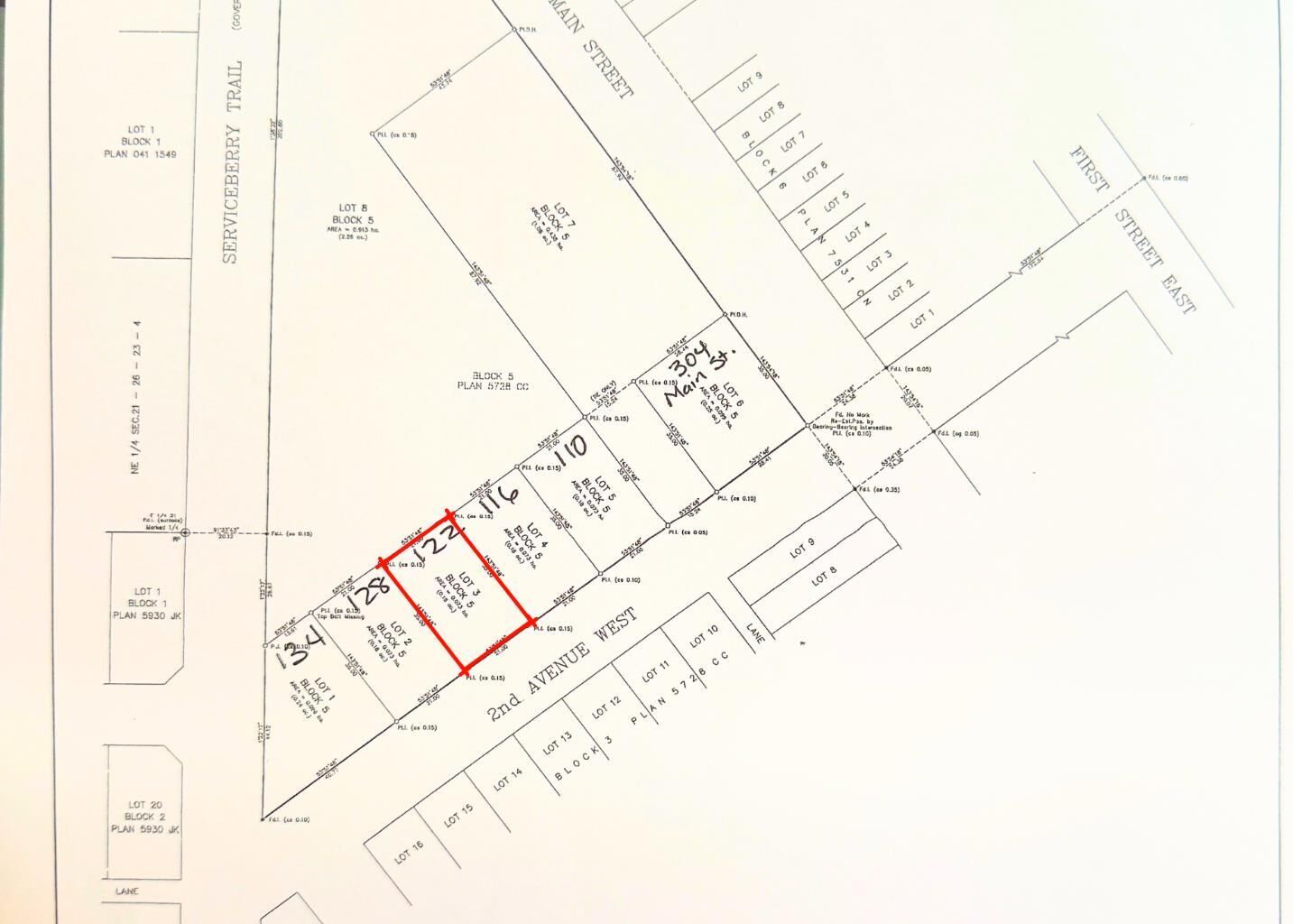 Property Photo: 122 2 Avenue W AB T0J 2R0