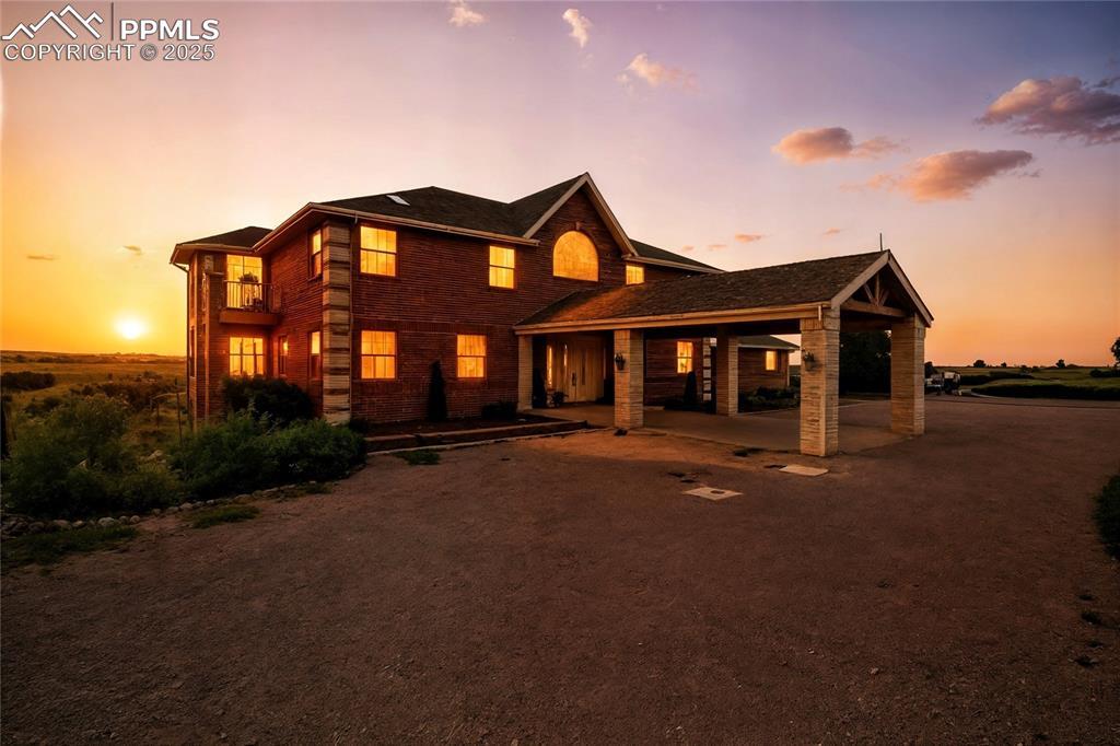 Property Photo: 4347 N Crowfoot Valley Road CO 80108