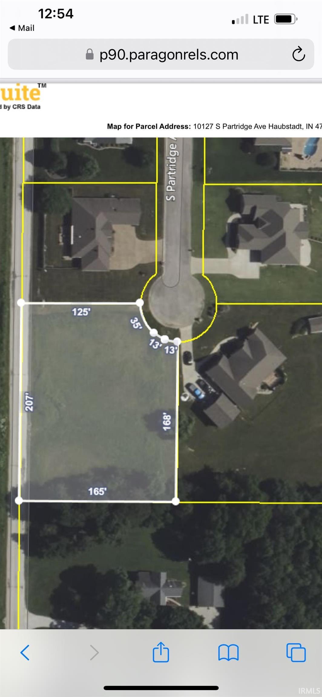 Property Photo:  10127 S Partridge Avenue  IN 47639 
