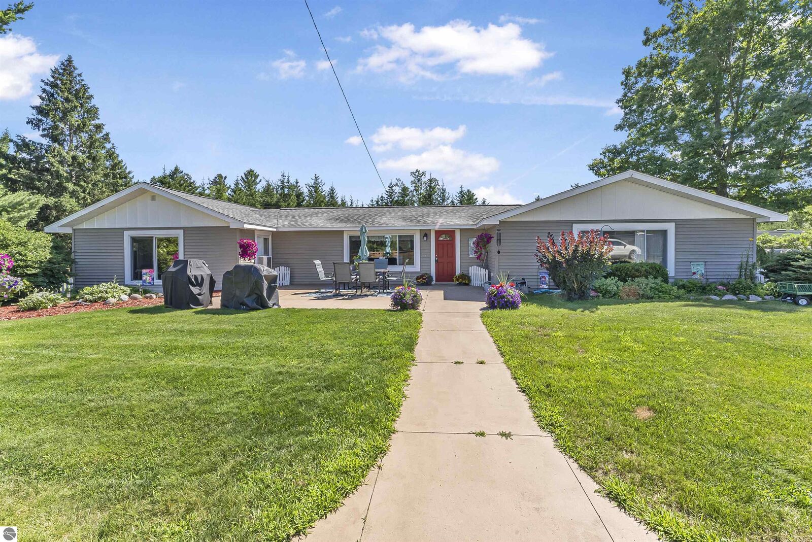 Property Photo:  78 13 Mile Road  MI 49665 