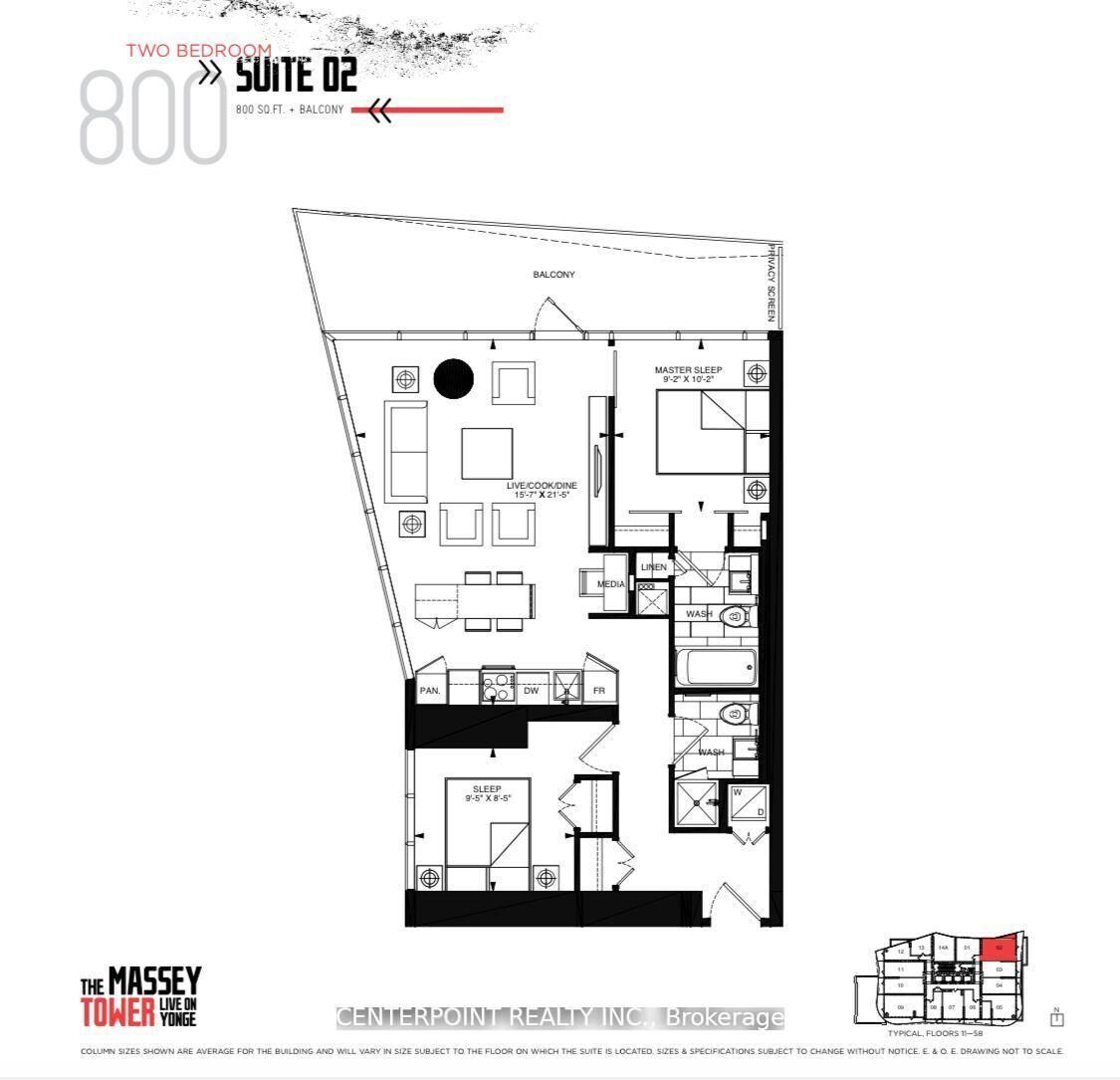 Property Photo: 197 Yonge Street 2902 ON M5B 1M4