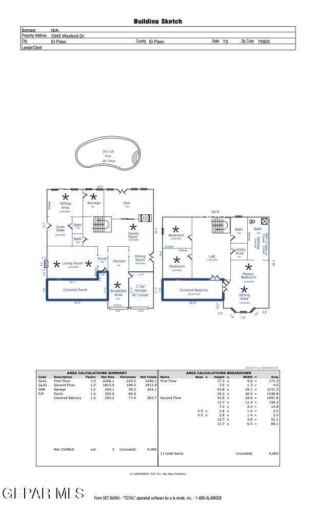 Property Photo: 3345 Wexford Drive TX 79925