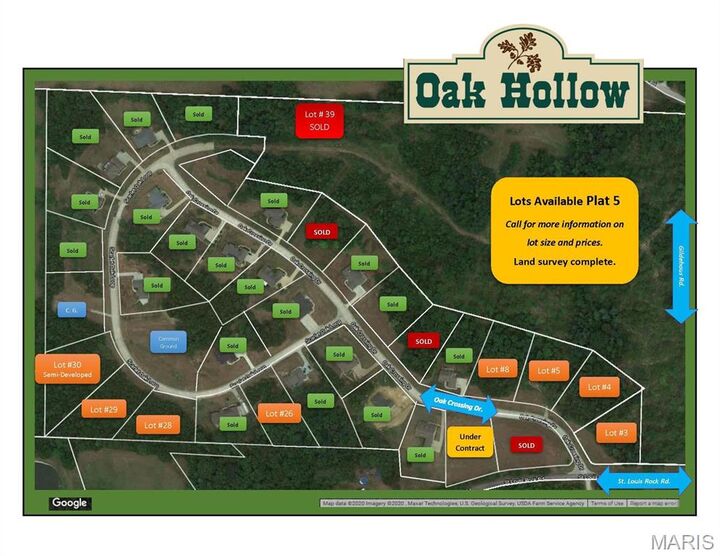 Property Photo: 236 (Lot 26) Scarlet Oak Loop MO 63089