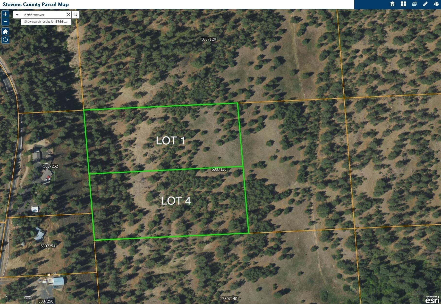 Property Photo: Nka Lower Weaver Way Lot 4 Of Lot 11 WA 99006
