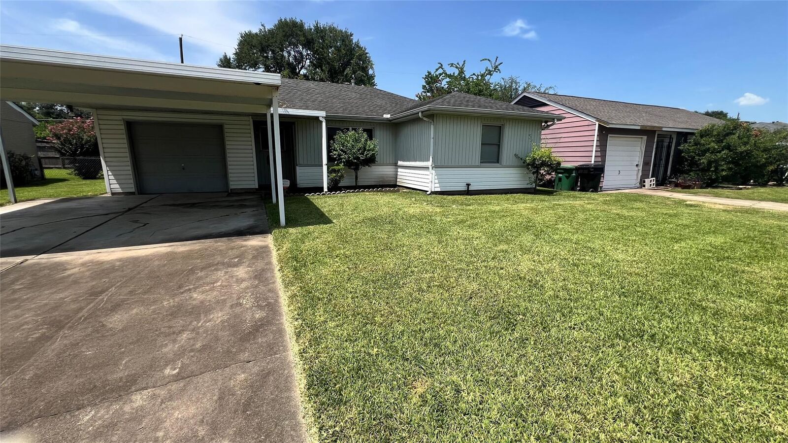 Property Photo: 8727 Othello Street TX 77029