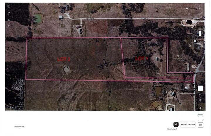 Property Photo: Tbd Lot 1 Flowing Wells TX 75076