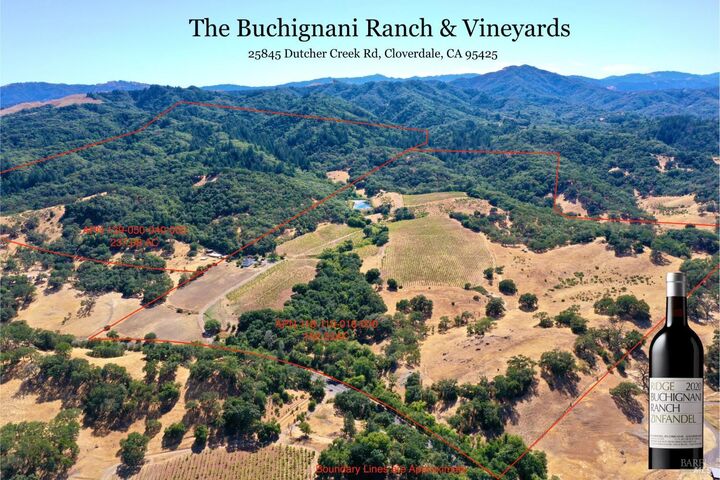 Property Photo: 25845 Dutcher Creek Road CA 95425