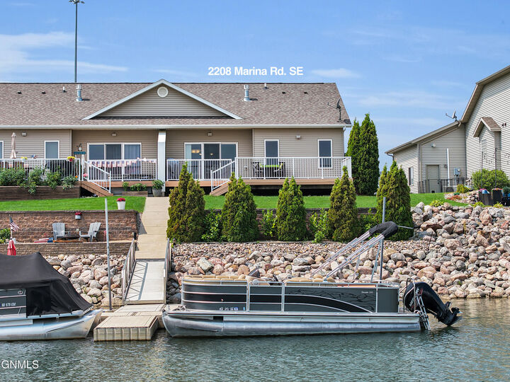 Property Photo: 2208 Marina Road SE ND 58554