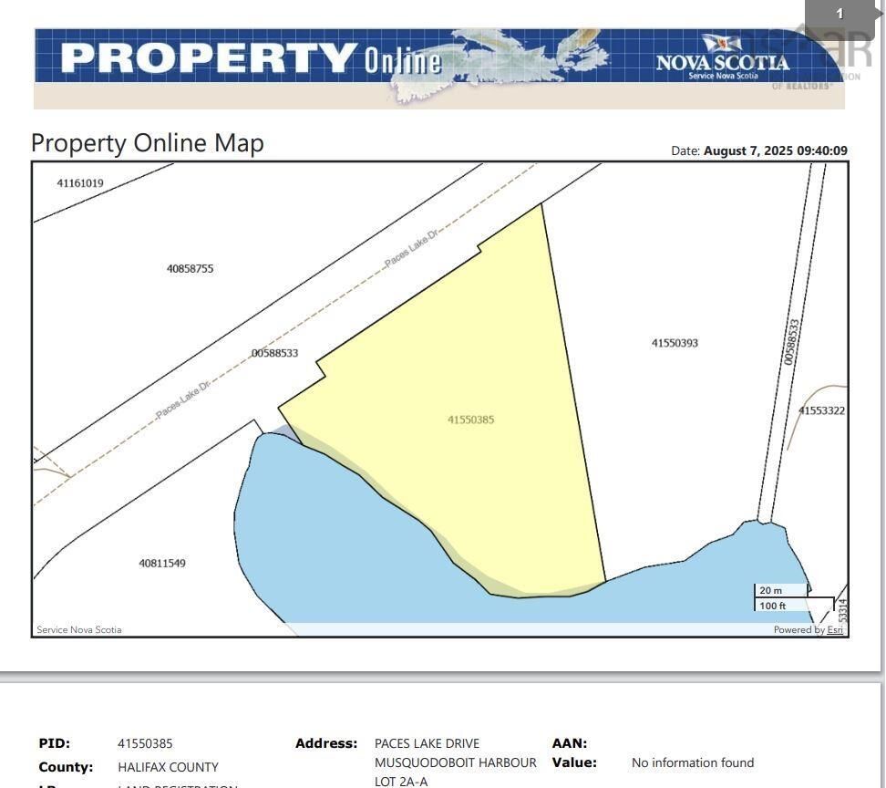 Photo de la propriété:  Lot 2A-A Paces Lake Drive  NS B3M 0B7 