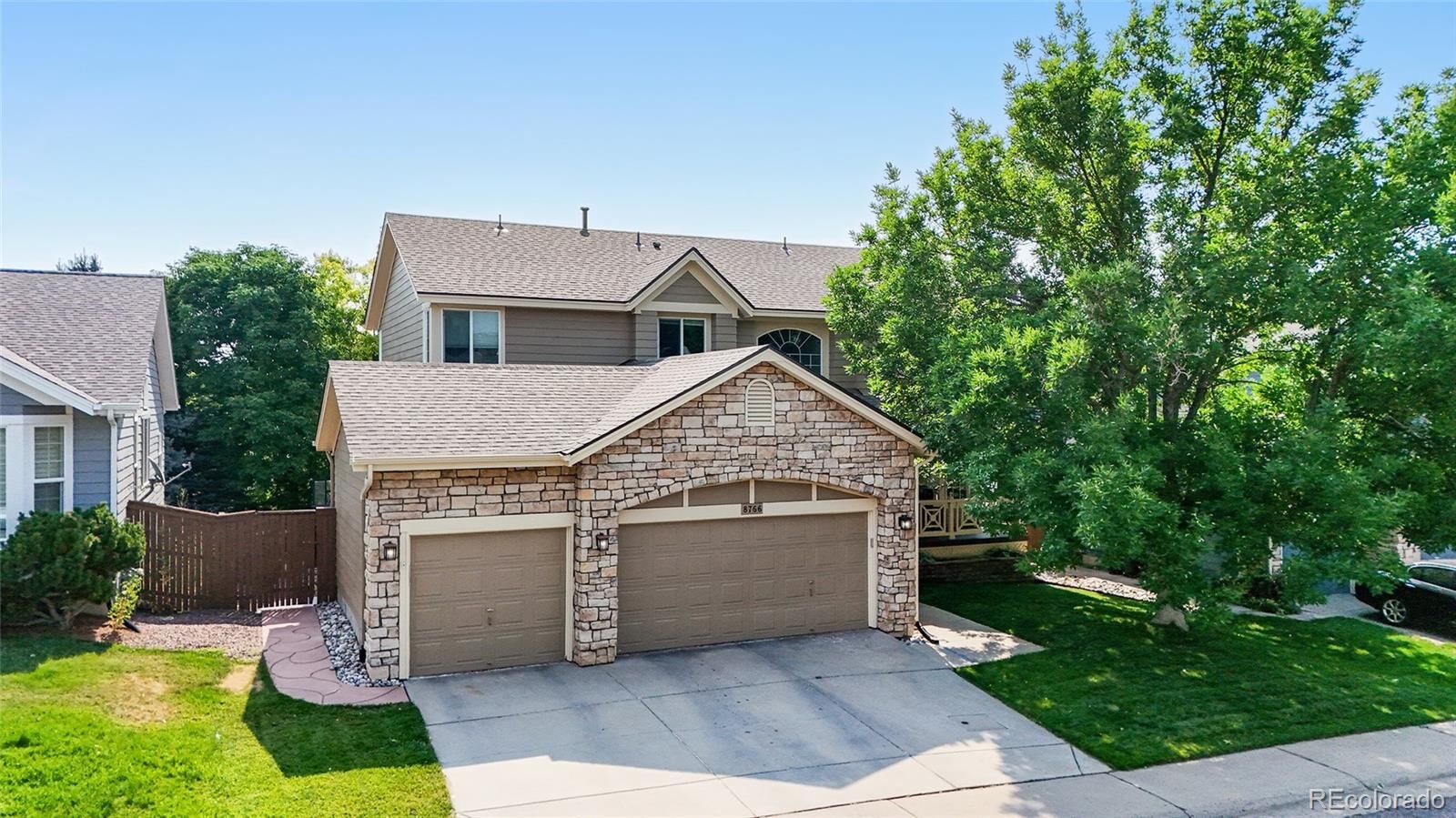 Property Photo: 8766 Cresthill Lane CO 80130