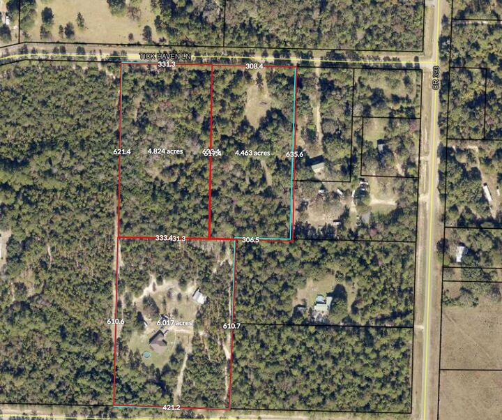 Property Photo:  4555 Wolf Track Ridge 15.15 Acres  FL 32539 