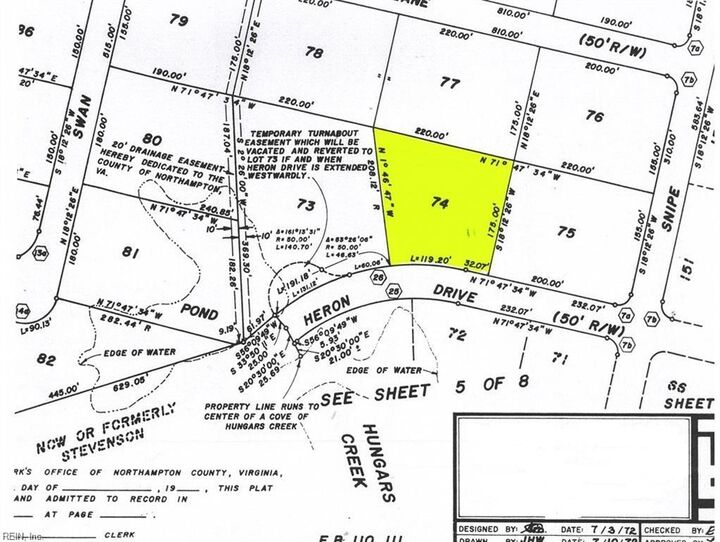 Property Photo:  Lot 74 Heron Dr  VA 23405 