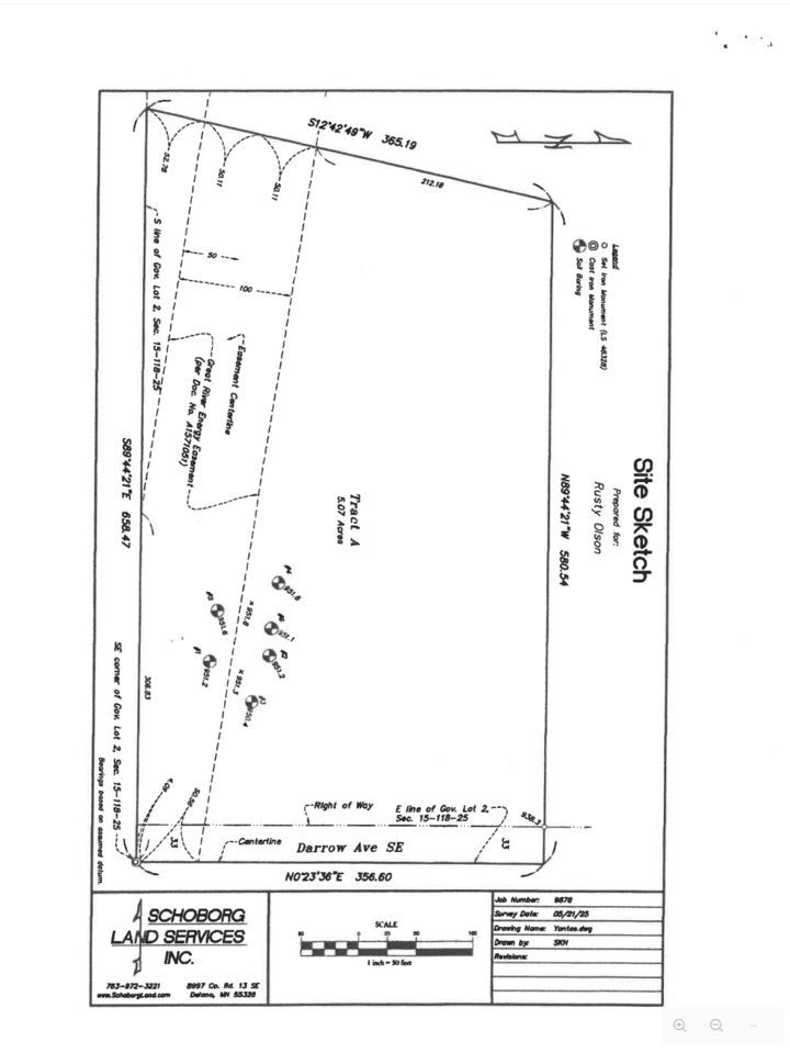 Property Photo:  Tbd Darrow Avenue SE  MN 55328 