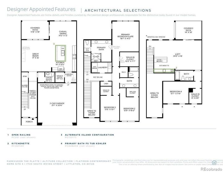 Property Photo: 7724 S Irving Street CO 80120