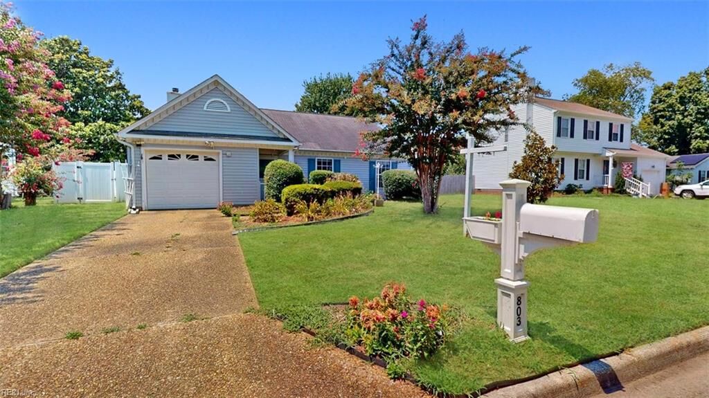 Property Photo: 803 Ashley Pl VA 23608