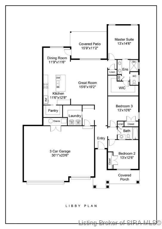 Property Photo: 3075 Bridlewood Lane Lot 224 IN 47150