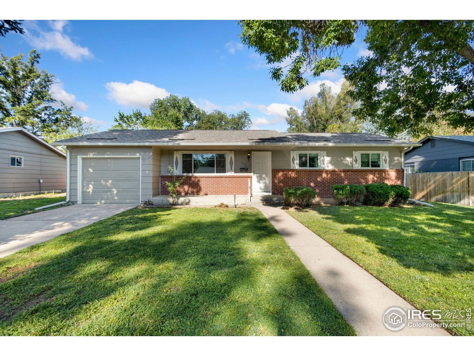 Property Photo:  1317 Southridge Dr  CO 80521 