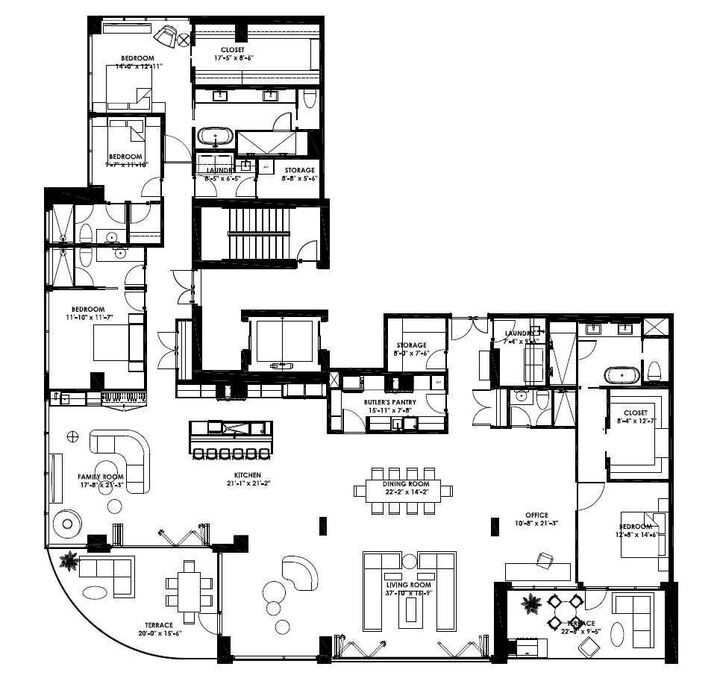 Property Photo: 100 10A Street NW 805 AB T2N 4T3