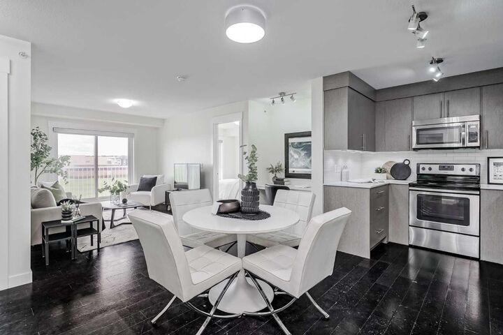 Property Photo:  302 Skyview Ranch Drive NE 7404  AB T3N 0P5 