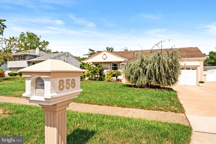 Property Photo: 856 Estates Boulevard NJ 08690