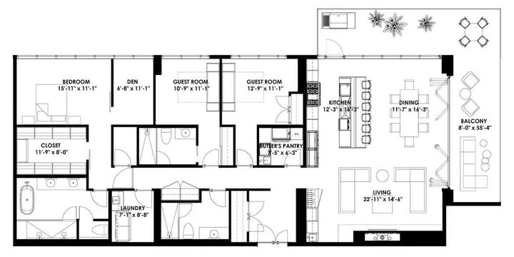 Property Photo:  100 10A Street NW 905  AB T2N 4T3 