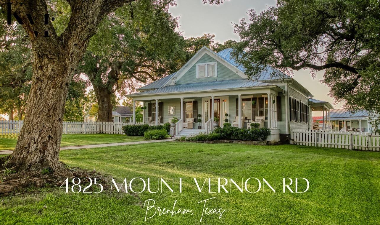 Property Photo:  4825 Mount Vernon Road  TX 77833 