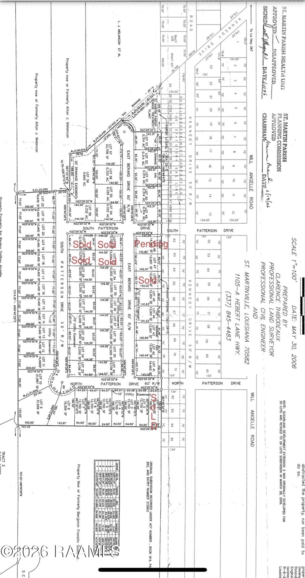 Property Photo: 0 N Patterson Drive LA 70512