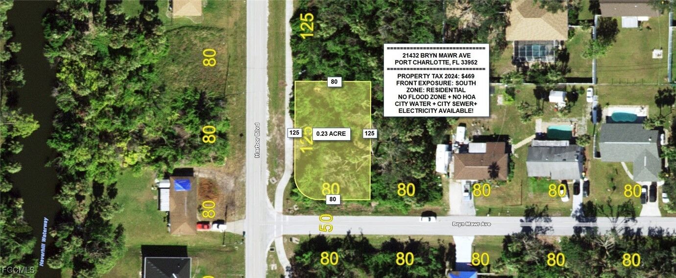 Property Photo: 21432 Bryn Mawr Avenue FL 33952