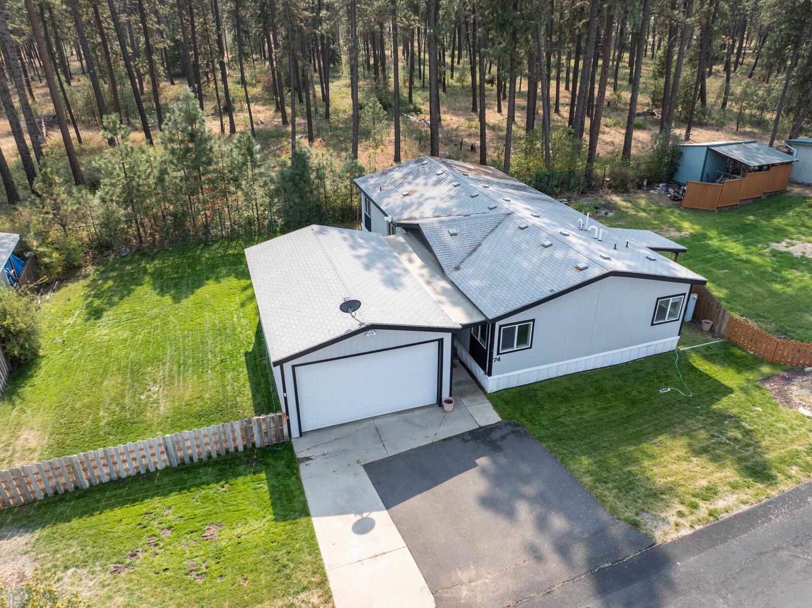 Property Photo: 3110 E Chattaroy Rd #74 WA 99003