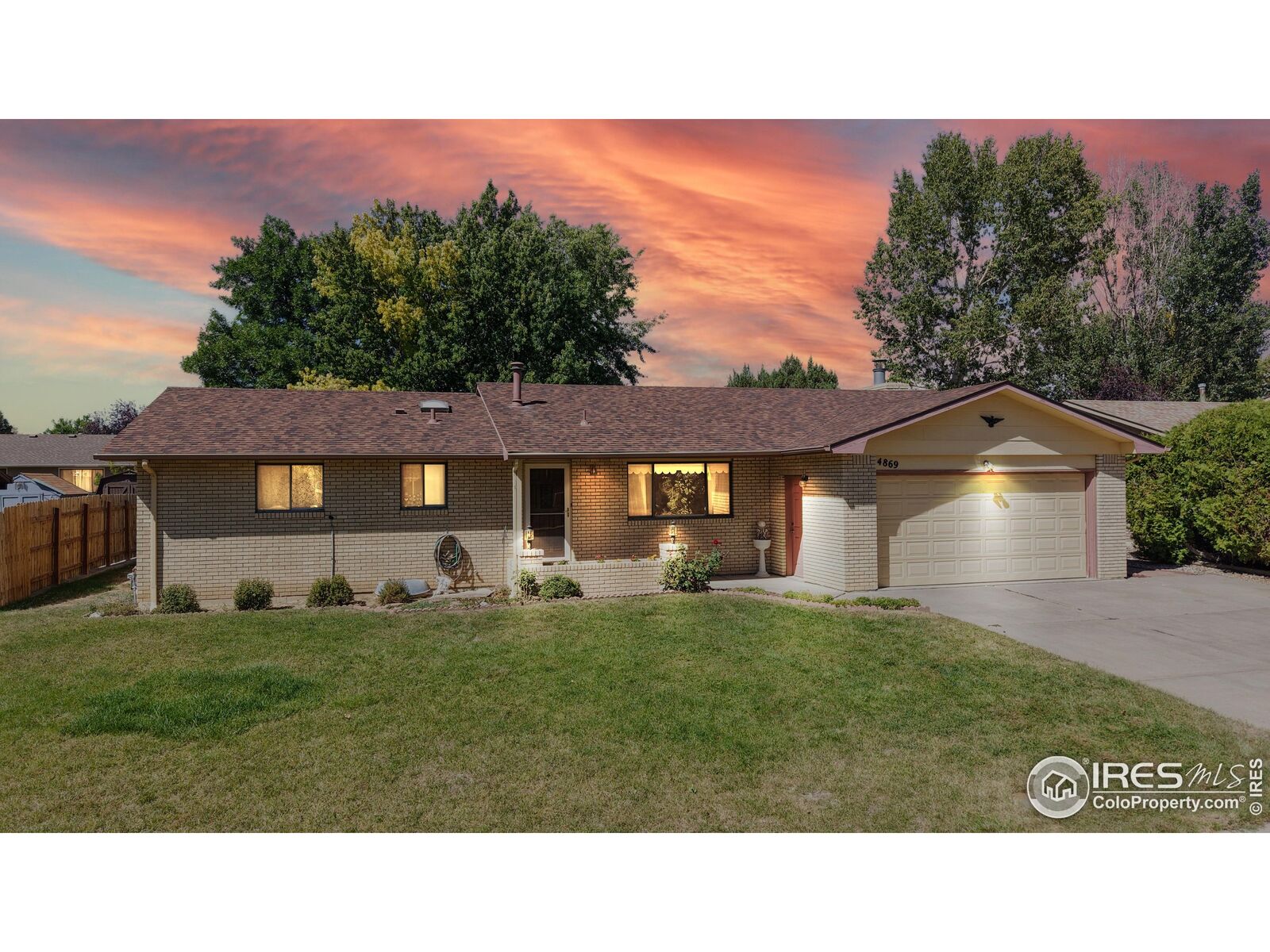 Property Photo: 4869 Roosevelt Ave CO 80538