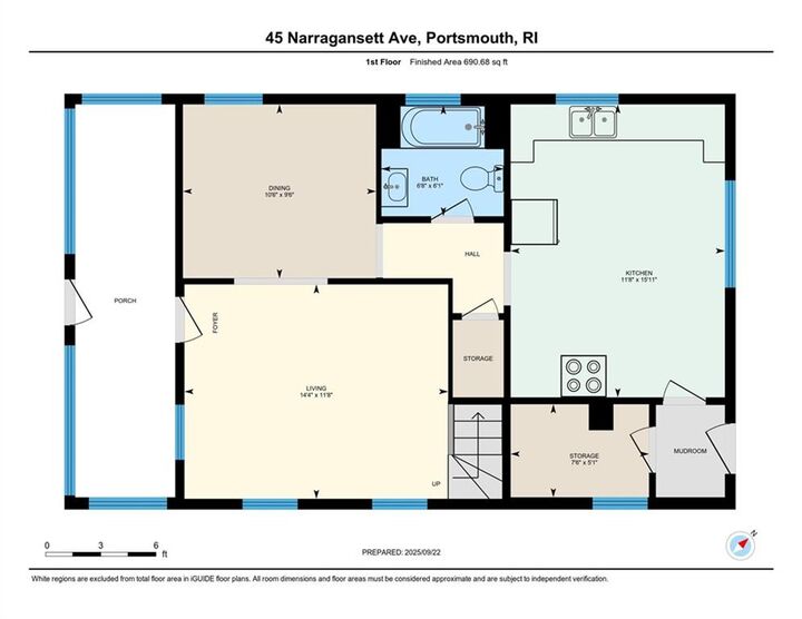 Property Photo:  45 Narragansett Avenue  RI 02871 