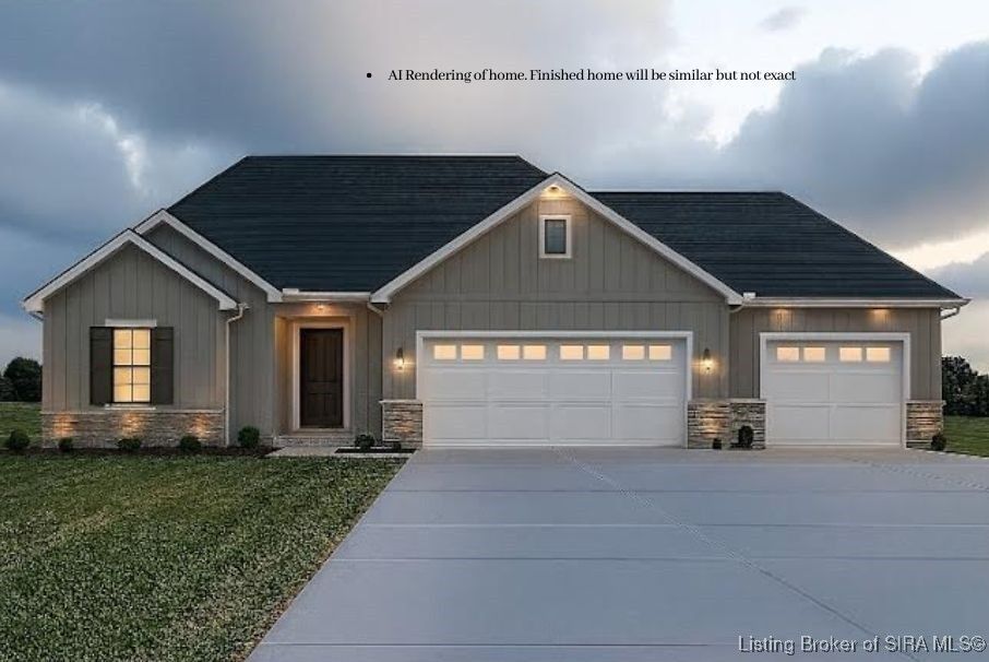 Property Photo:  5036 Bolton Drive Lot 1627  IN 47111 