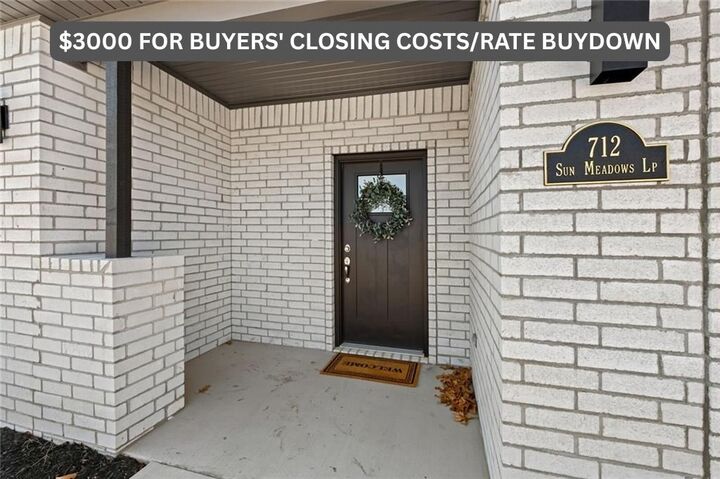 Property Photo:  712 Sun Meadows Loop  AR 72719 