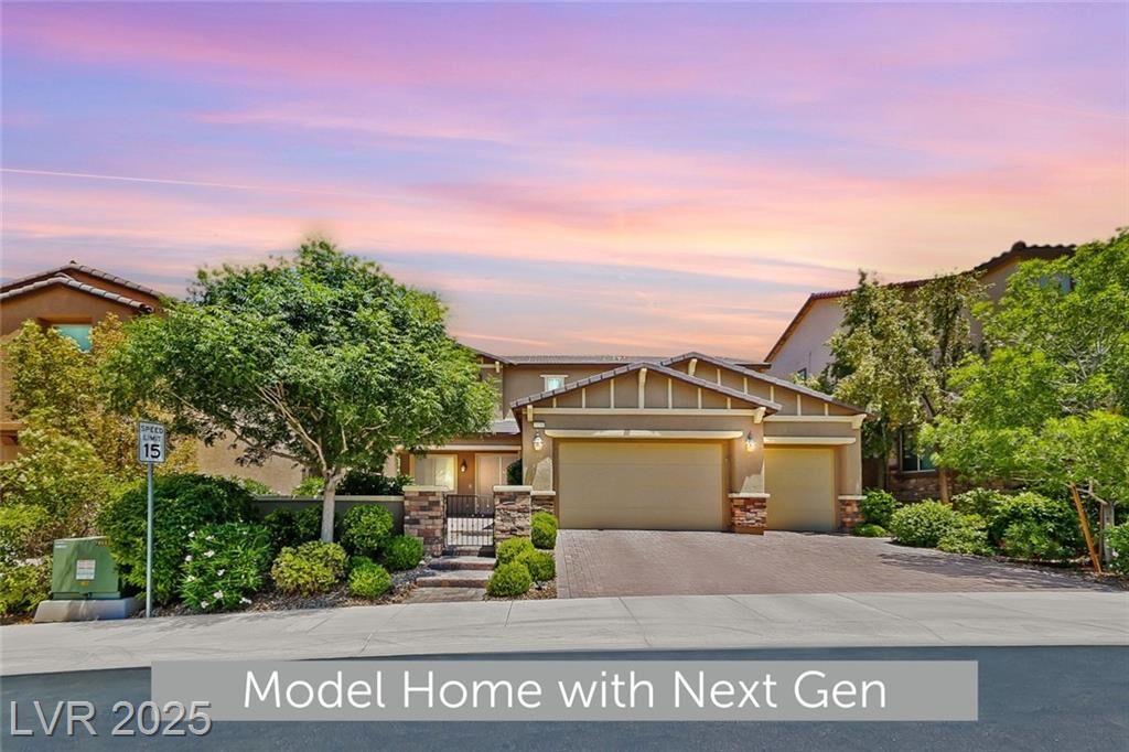 Property Photo:  1134 Pandora Canyon Street  NV 89052 