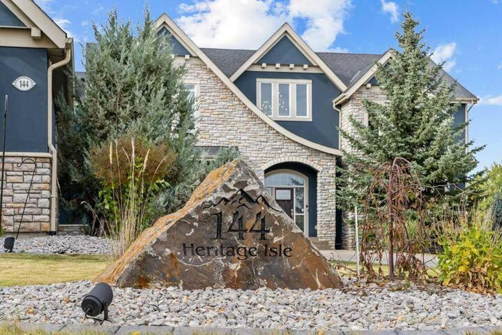 Property Photo:  144 Heritage Isle  AB T1S 4J8