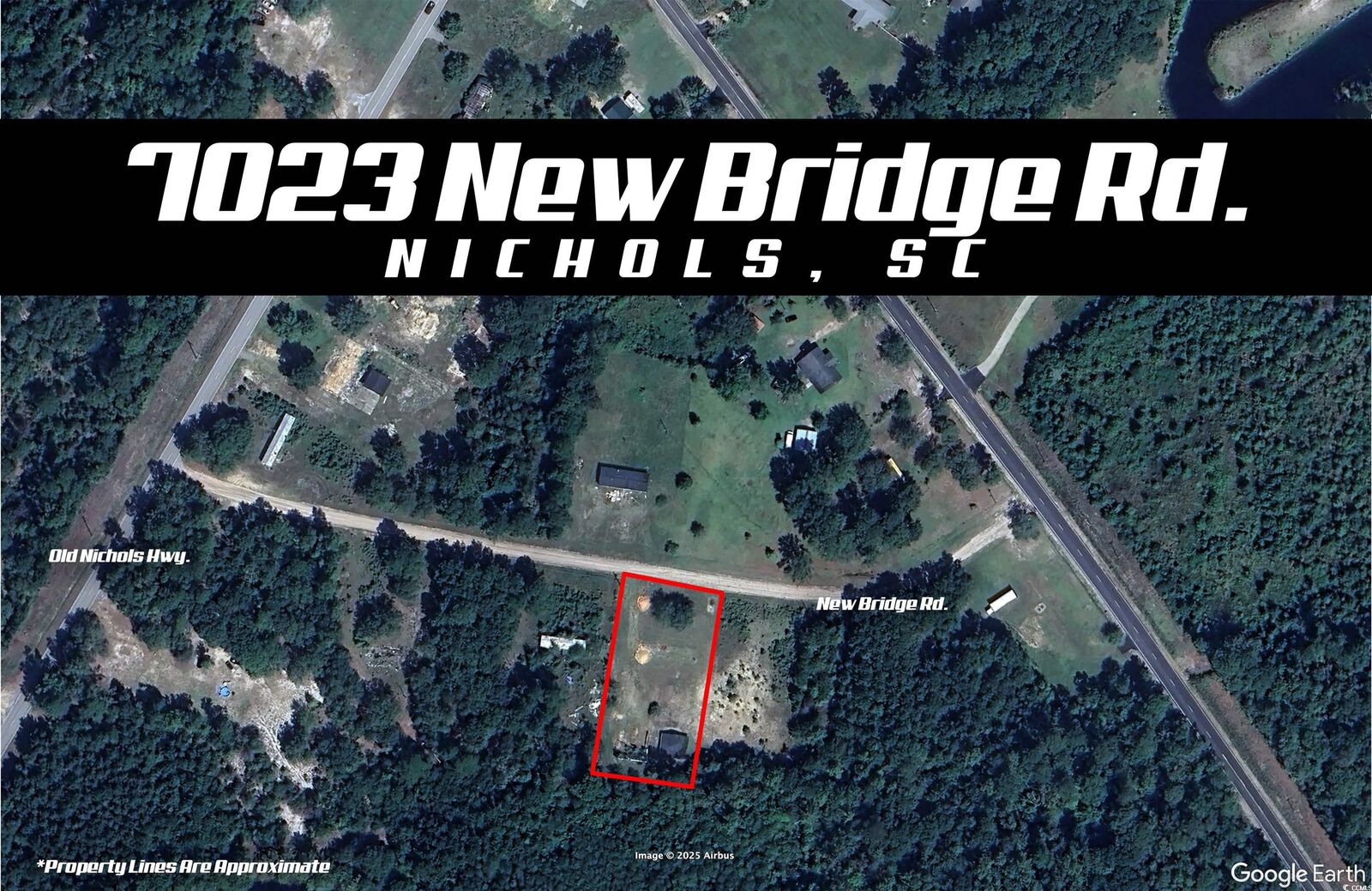 Property Photo:  7023 New Bridge Rd.  SC 29581