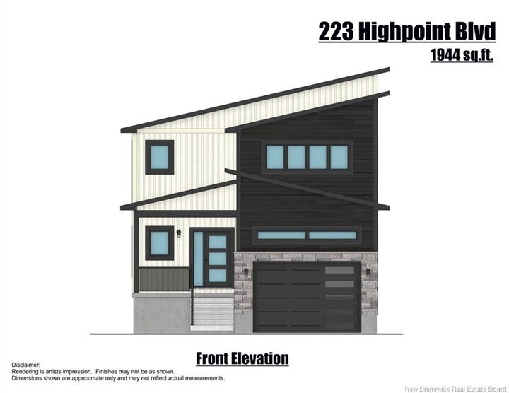 Photo de la propriété:  223 Highpoint Boulevard  NB E3B 5P3