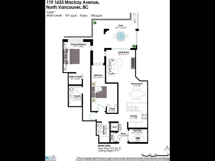 Property Photo: 1633 Mackay Avenue 119 BC V7P 0A2