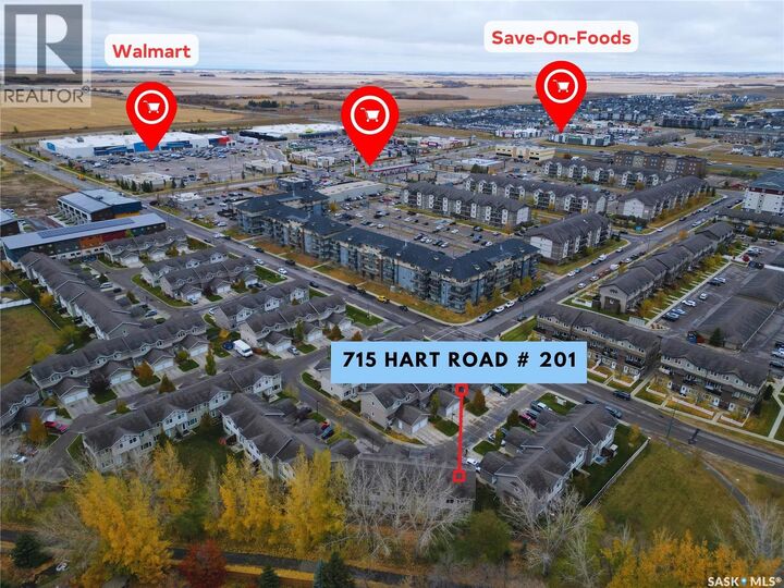 Property Photo:  201 715 Hart Road  SK S7M 3Y7 