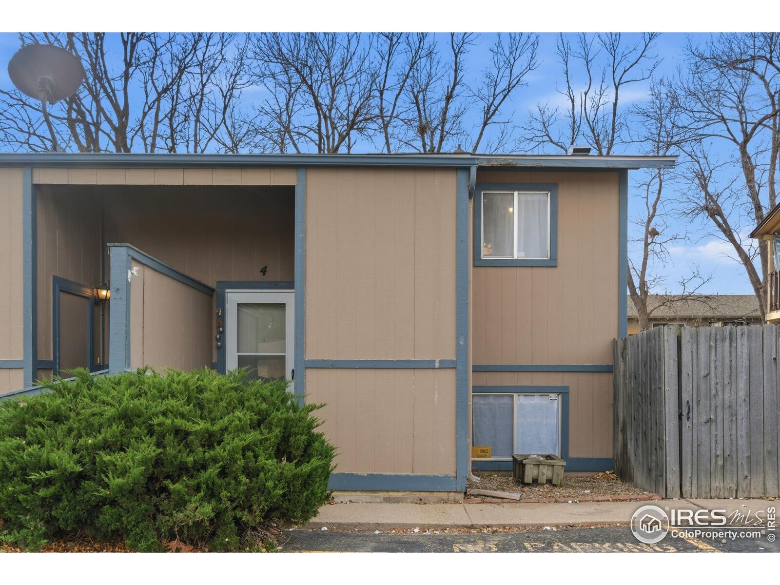 Property Photo: 1730 Palm Dr 4 CO 80526