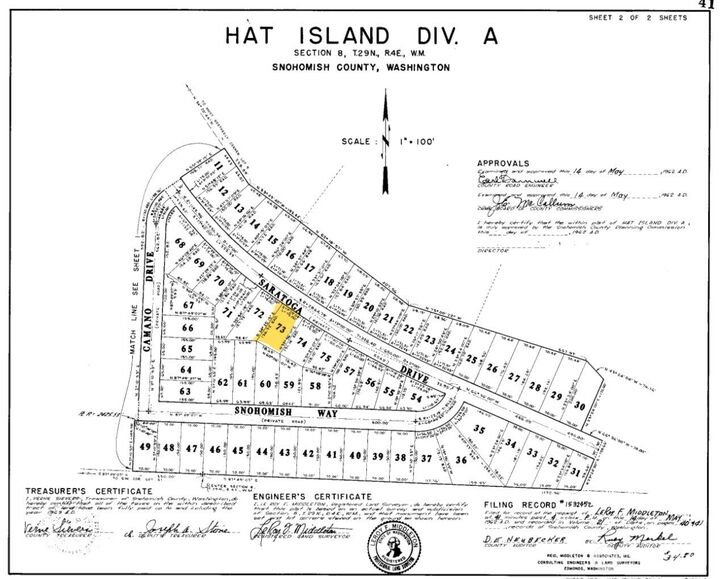 Property Photo:  73 A  Saratoga Drive  WA 98206 