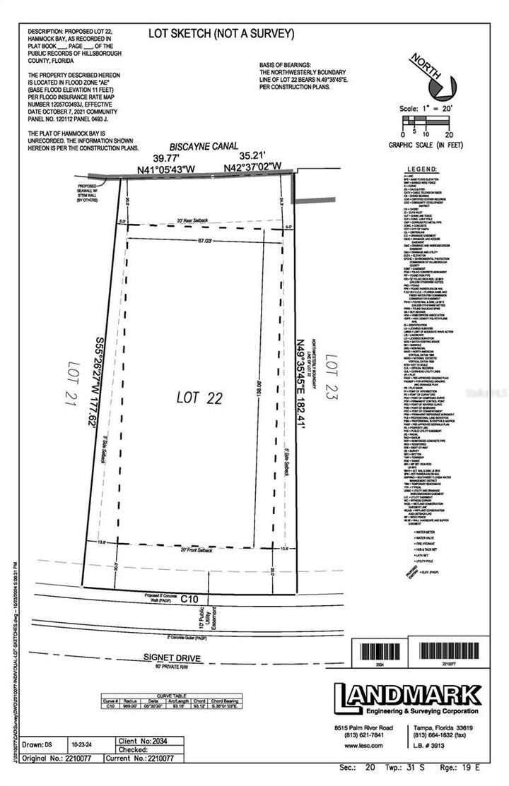 Property Photo: Lot 22 Hammock Bay FL 33572