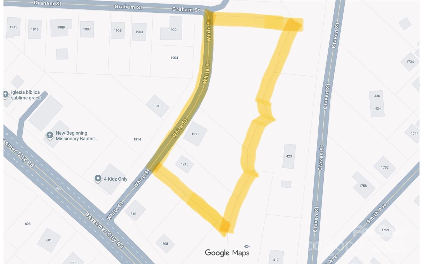 Property Photo: 1911 White Street NC 28052