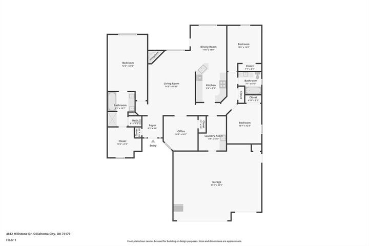 Property Photo:  4812 Millstone Drive  OK 73179