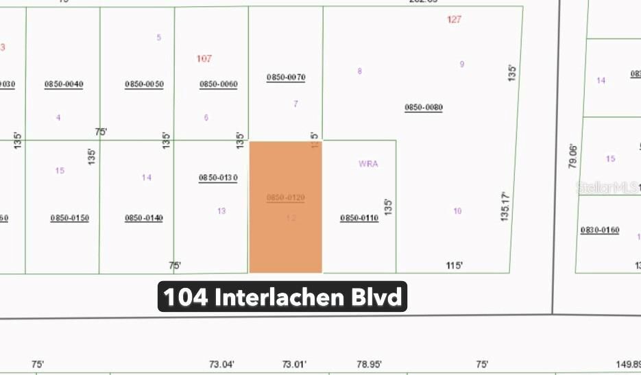 Property Photo:  104 Interlachen Boulevard  FL 32148 