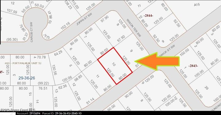 Property Photo:  971 Keswick Street SW  FL 32908