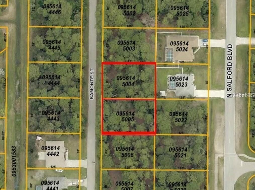 Property Photo: Lot 4 And 5 Bamonte Street FL 34286