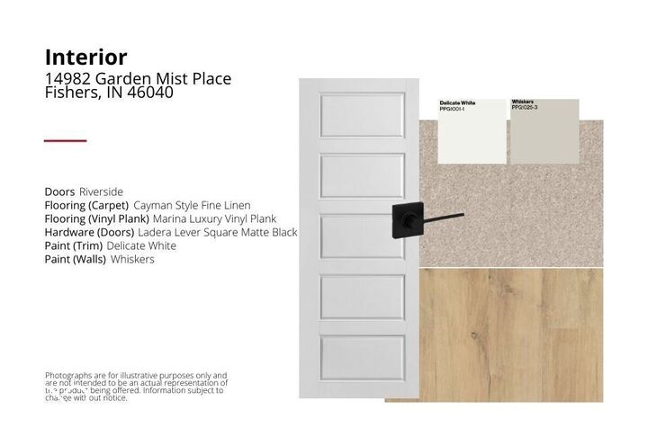 Property Photo: 14982 Garden Mist Place IN 46037